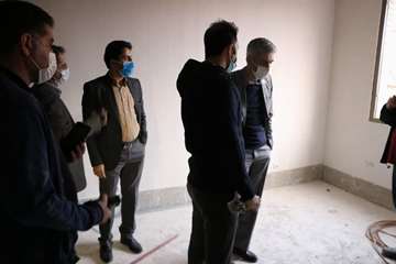بازدید رئیس دانشگاه علوم پزشکی استان سمنان از پروژه دردست احداث مرکز سوختگی دانشگاه  